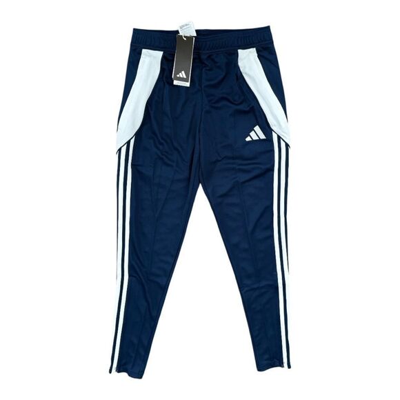 Adidas Tiro 24 Training Pants Navy Blue2 / White Football Soccer Men Small - Picture 1 of 7